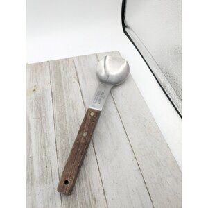 Vintage Vernco #1 Stainless Steel Ice Cream Spade Scoop Wood Handle 10" Japan